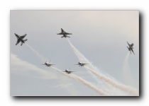 F-16C Fighting Falcons, The Thunderbirds, USAF