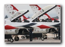 F-16C & D Fighting Falcons, The Thunderbirds, USAF