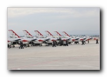 F-16C & D Fighting Falcons, The Thunderbirds, USAF