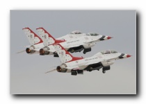 F-16C Fighting Falcons, The Thunderbirds, USAF