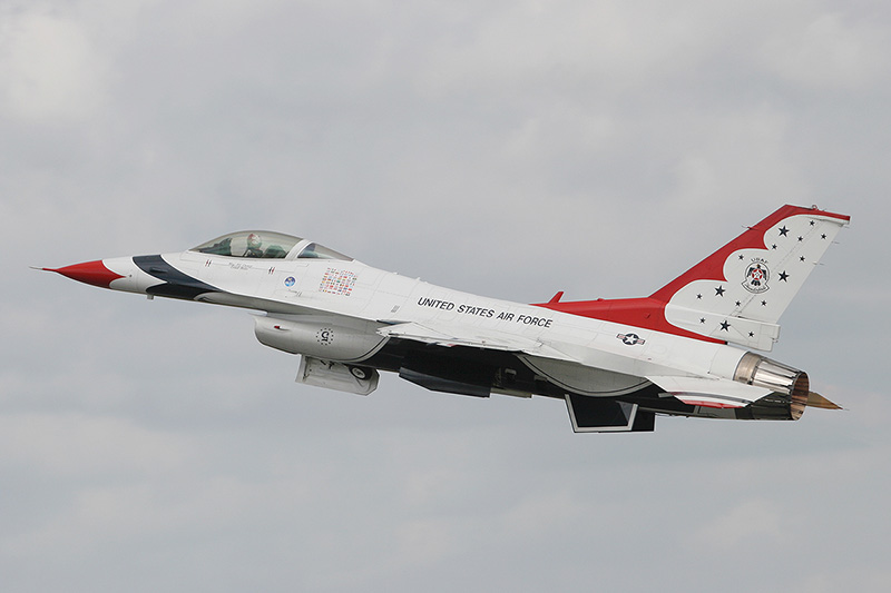 F-16C Fighting Falcon, The Thunderbirds, USAF