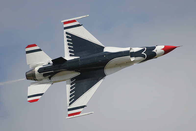 F-16C Fighting Falcon, The Thunderbirds, USAF