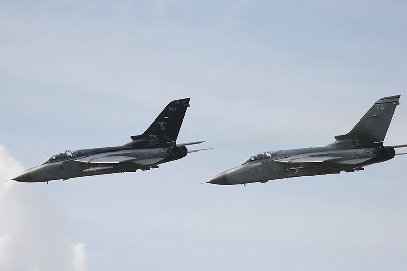 Tornado F.3s, 25(F) Sqn, RAF