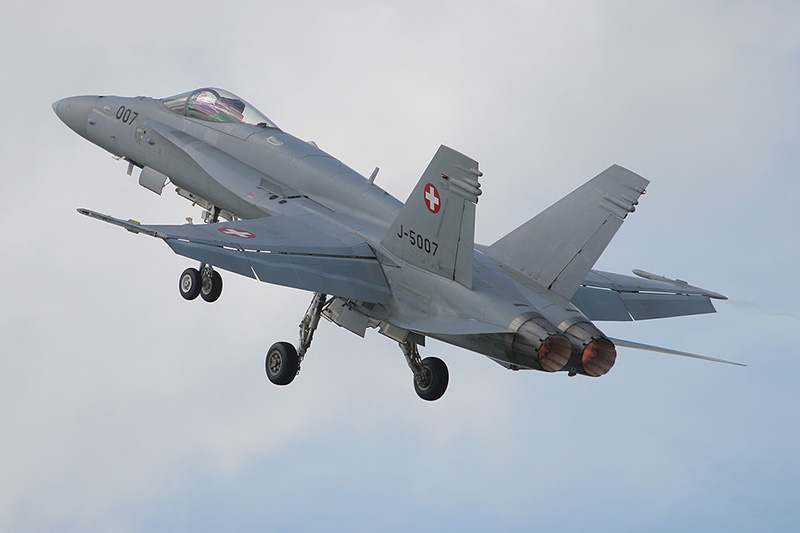 F/A-18C Hornet, FlSt18, Swiss AF