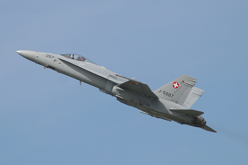 F/A-18C Hornet, FlSt18, Swiss AF