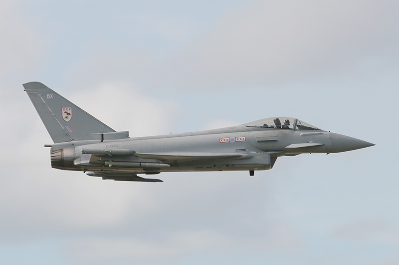 Typhoon T.1, 29(R) Sqn, RAF