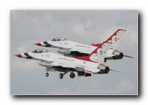 F-16C Fighting Falcons, The Thunderbirds, USAF