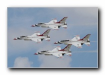 F-16C & D Fighting Falcons, The Thunderbirds, USAF