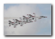 F-16C Fighting Falcons, The Thunderbirds, USAF