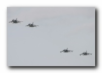 Tornado F.3s, 25(F) Sqn, RAF<br>Tornado GR.4s, IX(B) Sqn, RAF