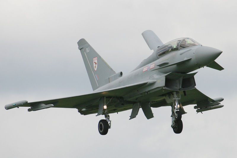 Typhoon T.1, 29(R) Sqn, RAF