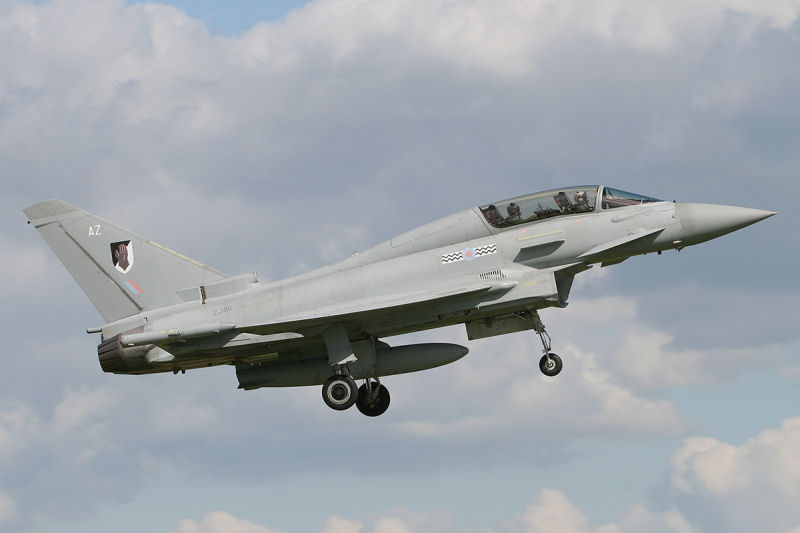 Typhoon T.1, 17(R) Sqn, RAF