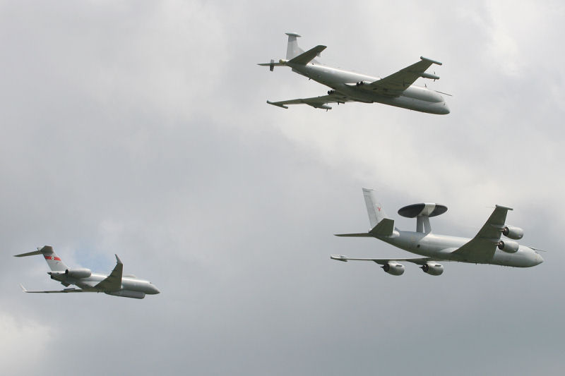 ISTAR Formation<BR>E-3D Sentry AEW.1, 8/23 Sqn, RAF<BR>Sentinel R.1, 5(AC) Sqn, RAF<BR>Nimrod R.1, 51 Sqn, RAF