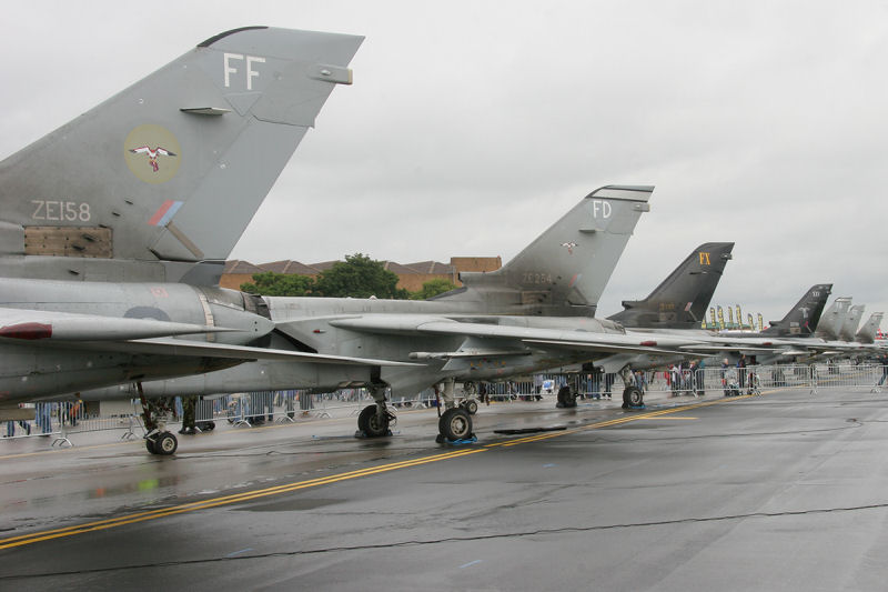 Tornado F.3s, 25 Sqn, RAF