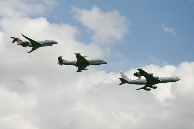 ISTAR Formation<BR>E-3D Sentry AEW.1, 8/23 Sqn, RAF<BR>Sentinel R.1, 5(AC) Sqn, RAF<BR>Nimrod R.1, 51 Sqn, RAF