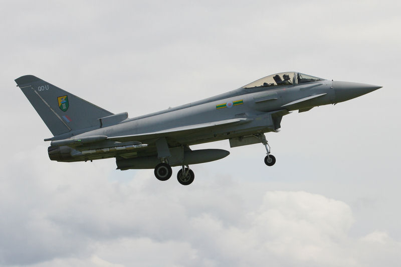 Typhoon F.2, 3(F) Sqn, RAF