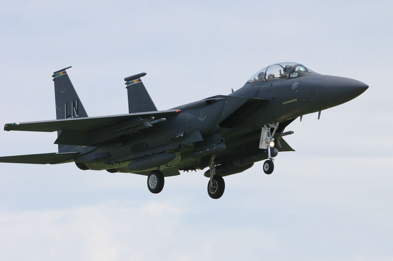 F-15E Strike Eagle, 494th FS, USAF