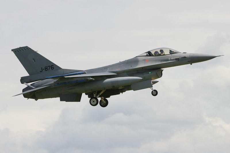 F-16AM Fighting Falcon, 322 Sqn, RNlAF