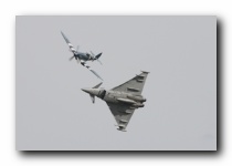 Spitfire PR.XIX, BBMF, RAF<br>Typhoon F.2, 29(R) Sqn, RAF