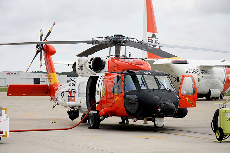 MH-60J Jayhawk, USCG<br>HC-130J Hercules, USCG