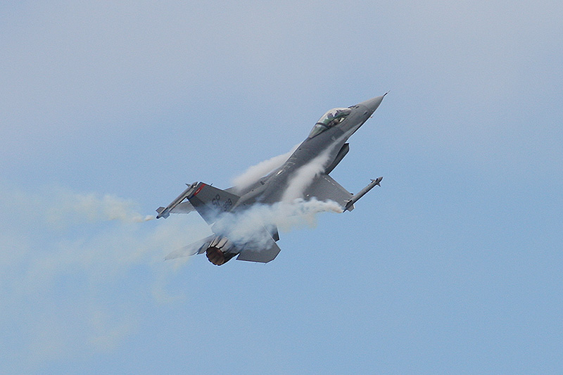 F-16C Fighting Falcon, 22nd FS, USAF