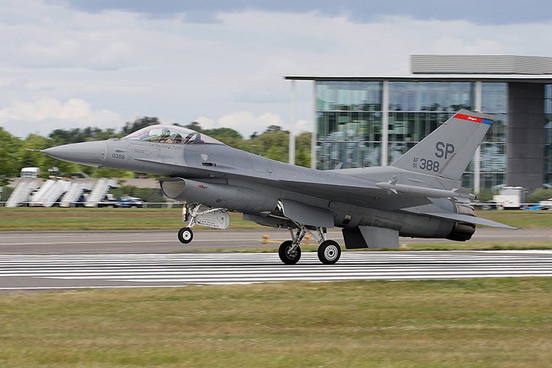 F-16C Fighting Falcon, 22nd FS, USAF