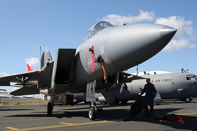 F-15C Eagle, 493rd FS, USAF