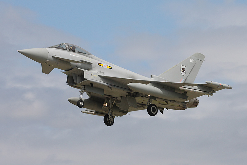 Typhoon F.2, XI(F) Sqn, RAF