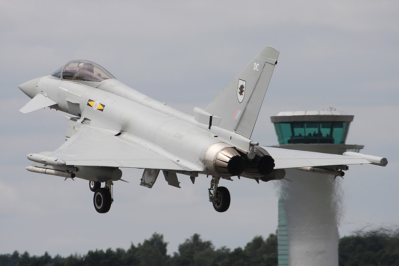 Typhoon F.2, XI(F) Sqn, RAF