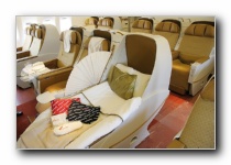 Boeing 777-300ER, Air India, business class cabin