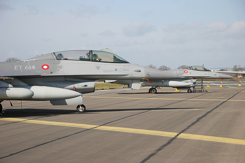 F-16BM Fighting Falcon, Esk 730, Danish AF