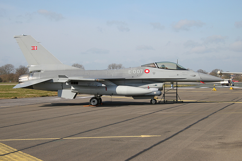 F-16AM Fighting Falcon, 727 Esk, Danish AF