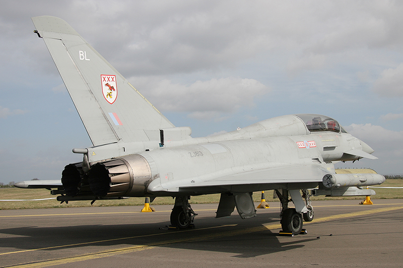 Typhoon T.1, 29(R) Sqn, RAF