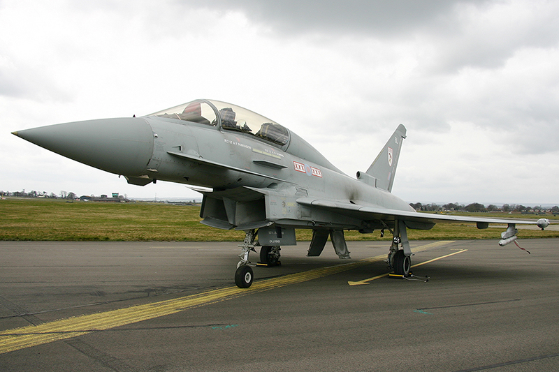 Typhoon T.1, 29(R) Sqn, RAF