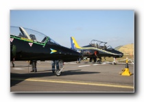 Hawk T.1, 208(R) Sqn, RAF<br>Hawk T.1, 100 Sqn, RAF