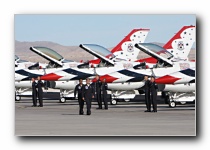 F-16C Fighting Falcons, <i>The Thunderbirds</i>, USAF