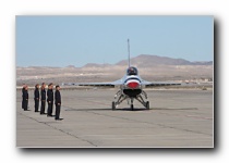 F-16C Fighting Falcon, <i>The Thunderbirds</i>, USAF