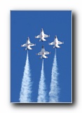 F-16C Fighting Falcons, <i>The Thunderbirds</i>, USAF