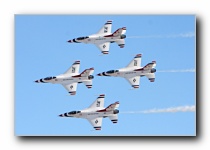 F-16C Fighting Falcons, <i>The Thunderbirds</i>, USAF