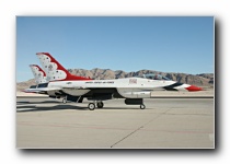 F-16C Fighting Falcons, <i>The Thunderbirds</i>, USAF