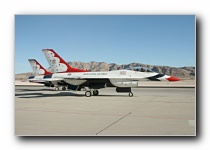 F-16C Fighting Falcons, <i>The Thunderbirds</i>, USAF