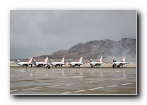 F-16C Fighting Falcons, <i>The Thunderbirds</i>, USAF