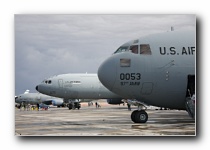 C-17A Globemaster III, 58th AS, USAF<br>KC-10A Extender, 60th AMW, USAF