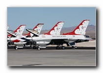 F-16C Fighting Falcons, <i>The Thunderbirds</i>, USAF