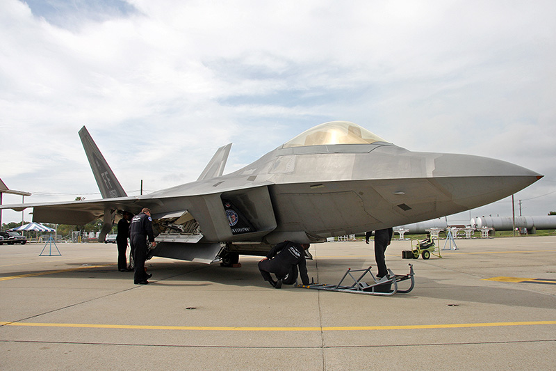 F-22A Raptor, 27th FS, USAF