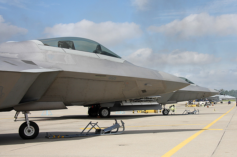 F-22A Raptors, 27th & 94th FS, USAF