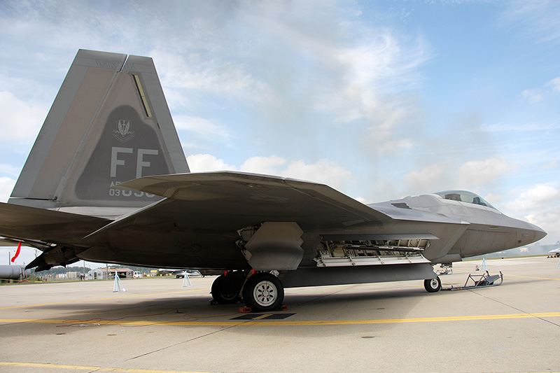 F-22A Raptor, 27th FS, USAF