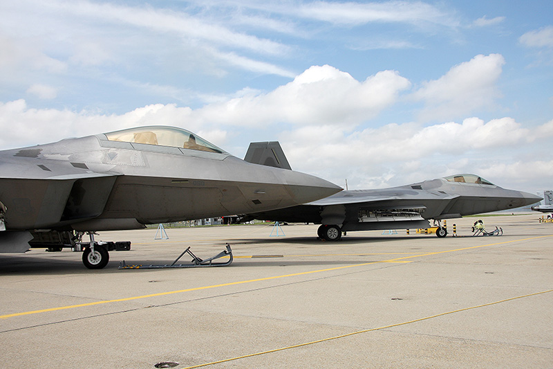 F-22A Raptors, 27th & 94th FS, USAF