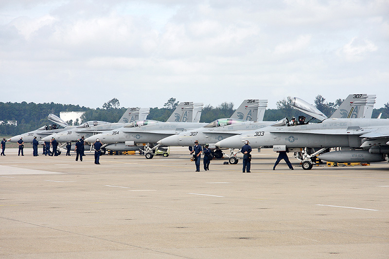 F/A-18C Hornets, VFA-106 <i>Gladiators</i>, USN