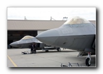 F-22A Raptors, 27th & 94th FS, USAF